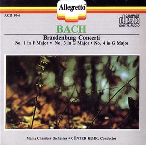 【輸入盤】Brandenburg Concerti 1,3,4