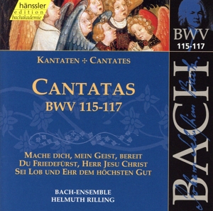【輸入盤】Cantatas Bwv115-117