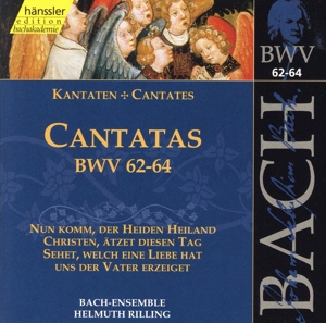 【輸入盤】Cantatas Bwv 62-64