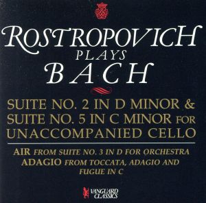 【輸入盤】Rostropovich Plays Bach