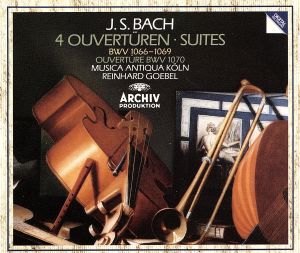 【輸入盤】Bach: 4 Overtures