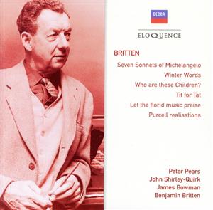 【輸入盤】Britten: Song Cycles