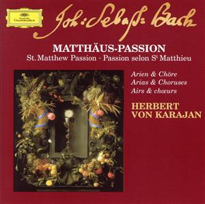 【輸入盤】Bach;St.Matthew Passion