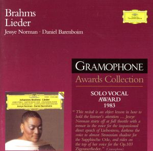 【輸入盤】Brahms: Lieder
