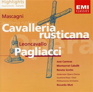 【輸入盤】Mascagni:Cavalleria Rusticana/Leoncavallo:Pagliacci