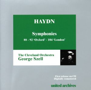 【輸入盤】Haydn: Symphonies 88/92/104