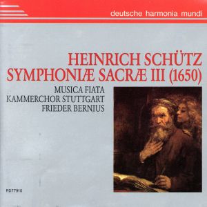 【輸入盤】Schutz: Symphoniae Sacrae