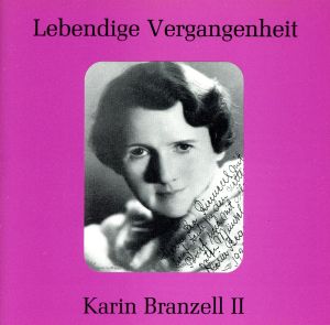 【輸入盤】Karin Branzell Vol.2