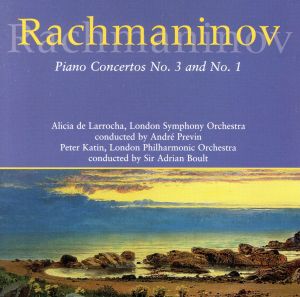 【輸入盤】Rachmaninov : Piano Concertos Nos.1 & 3