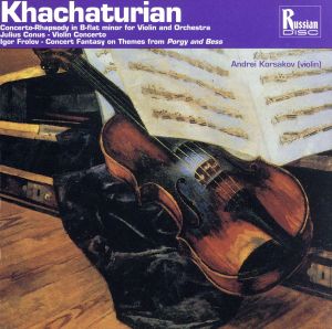 【輸入盤】Khachaturian;Concert Rhapso