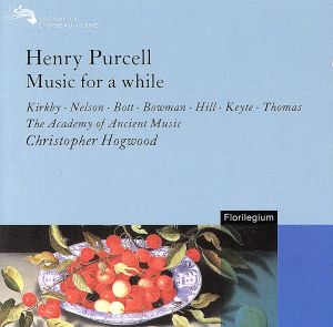 【輸入盤】Purcell;Music for a While