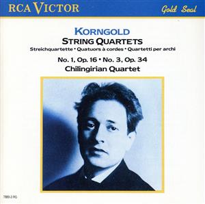 【輸入盤】Korngold:String Quartets 1 & 3