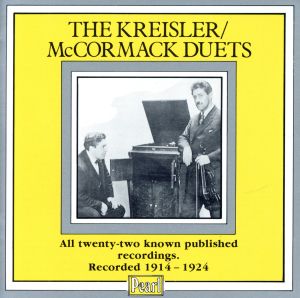 【輸入盤】The Kreisler Mccormackduets