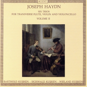 【輸入盤】Haydn; Six Trios For Transverse Flute, Violin And Violoncello Volume Ⅱ