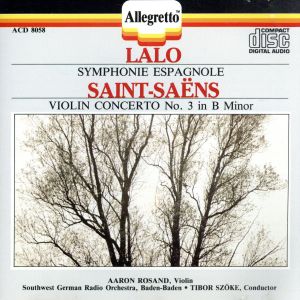 【輸入盤】Symphonie Espangnole/Violin Cto 3 in B
