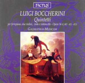 【輸入盤】Boccherini: Quintet Piano Op. 56