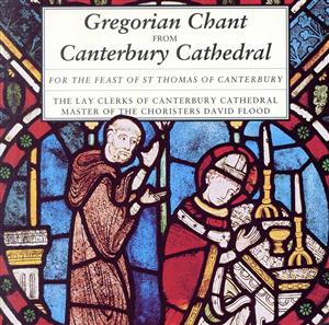 【輸入盤】Gregorian Chant from Canterbur