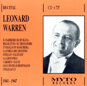 【輸入盤】Recital 1941-1947