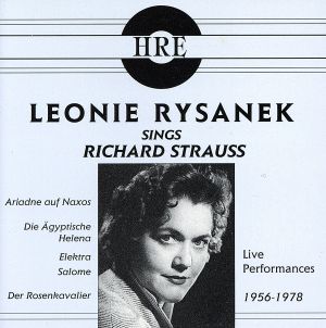 【輸入盤】Sings Richard Strauss