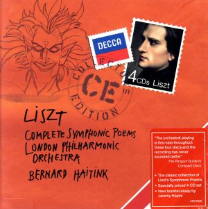 【輸入盤】Liszt: Complete Symphonic Poems