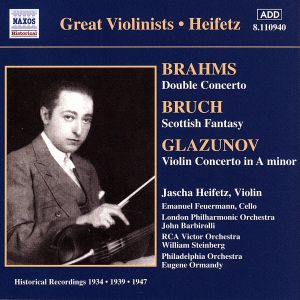 【輸入盤】Violin Concertos: Great Violinists Heifetz