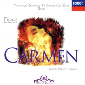 【輸入盤】Bizet: Carmen (Highlights) / Solti, Troyanos, Domingo