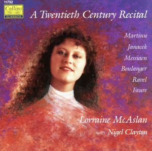 【輸入盤】Twentieth Century Recital