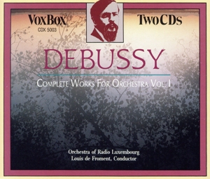 【輸入盤】Debussy:Compelete works for Orchestra Vol 1, Nocturnes, Jeux, La Mer, Images, Prelude a l'apres midi d'un faune, Khamma