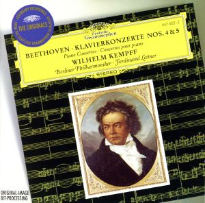 【輸入盤】Beethoven: Piano Concertos Nos. 4 & 5 / Kempff, Leitner