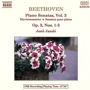 【輸入盤】Beethoven: Piano Sonatas,Vol.3