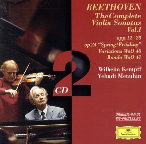 【輸入盤】Beethoven:Violin Sonatas Nos. 1-3 4 & 5