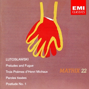 【輸入盤】Lutoslawski;Preludes&Fugue