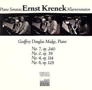 【輸入盤】Krenek;Piano Sonatas Vol.2