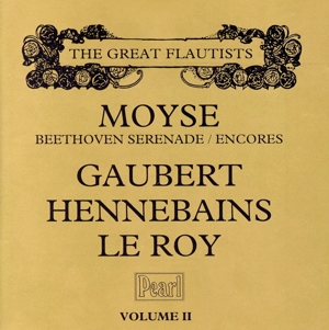 【輸入盤】The Great Flautists, Volume 2