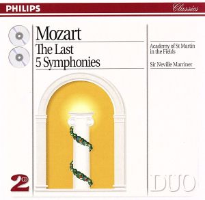 【輸入盤】Mozart:Last 5 Symphonies 36 38 39 40 41