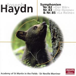 【輸入盤】Haydn; Symphonies 82, 83 & 85