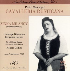 【輸入盤】Mascagni: Cavalleria Rusticana