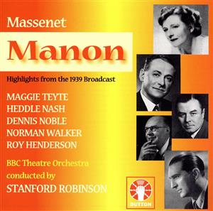 【輸入盤】Massenet;Manon