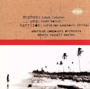 【輸入盤】Mcphee/Ung/Harrison;Tabuh