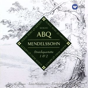 【輸入盤】Mendelssohn: String Quartets 1