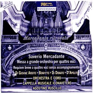 【輸入盤】Messa a Grande Orch Per Quattro Voci