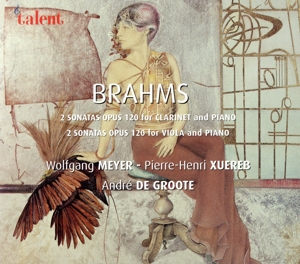 【輸入盤】Brahms: Clarinet/Viola Sonatas