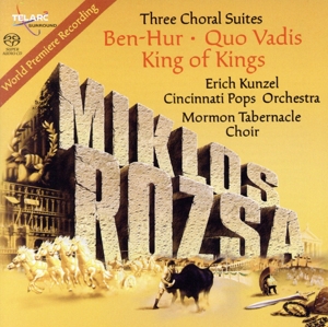 【輸入盤】Three Choral Suites: Ben-Hur Quo Vadis King of Kings