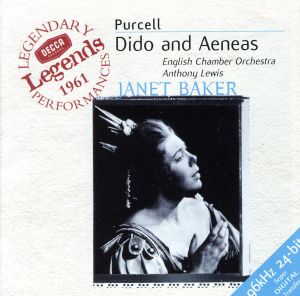 【輸入盤】Purcell: Dido and Aeneas / James, Lewis, Baker, Herincx