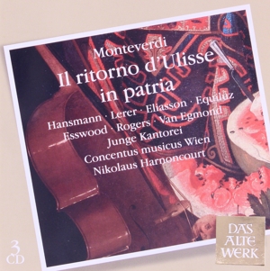 【輸入盤】Monteverdi: Il Ritorno Dulisse in Patria