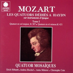 【輸入盤】MOZART;LES QUATUORS DEDIES A HAYDN