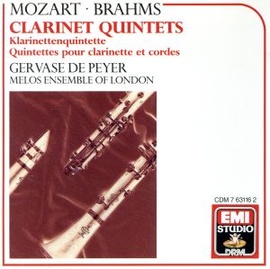 【輸入盤】Clarinet Quintet in a K581