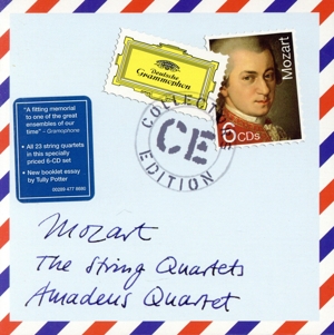 【輸入盤】Mozart:The String Quartets / Amadeus Quartet