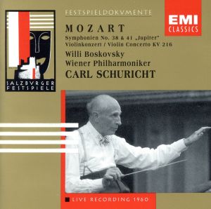 【輸入盤】Mozart: Symphonies Nos.38 & 41, Violin Concerto No.3