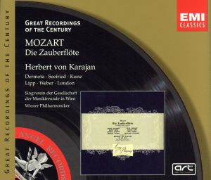 【輸入盤】Great Recordings Of The Century - Mozart: Die Zauberflote / Karajan, Dermota, Seefried, Lipp, et al